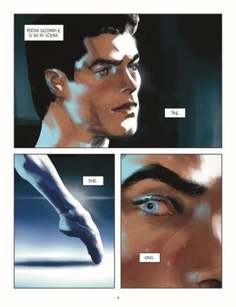 Edita da 24 ORE Cultura, è in libreria la graphic novel “Roberto Bolle”, liberamente ispirata alla straordinaria vita dell’étoile, scritta e illustrata da Francesco Cattani