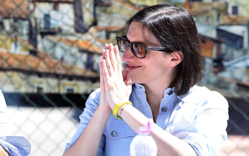 FORCE (AP) La segretaria Elly Schlein a Force. ANSA/SANDRO PEROZZI