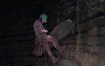 Salvataggio speleologa