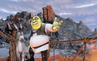 Una scena del film "Shrek", uscito nel 2001