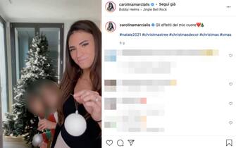 Carolina Marcialis con i figli