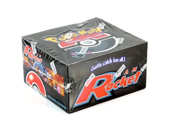 Story from Jam Press (Pokemon Cards)

Pictured: Another sealed booster box sold for £6,240 - ‘Team Rocket Unlimited Booster box’.

Box of rare Pokémon cards sells for £10,400.

A box of rare Pokémon cards has sold for £10,400.

The collection was released in 2000.

It is the Japanese version of the “Neo Discovery Set” – which was first released in the UK.

The box has never been opened and it is still sealed.

It contains 60 packs of trading cards from the popular Japanese series.

Although it was only estimated to rake in £5,000 at auction, it was sold for more than double that.

As it is unopened, there is a possibility it has expensive and rare cards inside – explaining the extortionate price tag.

The “Crossing the Ruins Japanese Sealed Booster Box” is still in ‘excellent condition.’

It was sold at auction by Ewbanks, in Woking, Surrey alongside other pricey Pokémon cards.

Another sealed booster box sold for £6,240 despite only expecting to make £3,500.

The ‘Team Rocket Unlimited Booster box’ contained just 36 packs of trading cards.

However, it has minor damage including dents and a tear in the seal.

A single trading card sold for a shocking £2,470.

It features a picture of the character Pikachu wearing a 'Charizard' poncho.

The card was a Japanese exclusive and released in 2016.

A Charizard “topper card” also sold for £1,235.

The rare card is in near mint condition and comes in a set of 12.

A Pokémon CD sold for a staggering £1,040.

The sealed promo CD was released in 1998 and comes with a pack of cards.

Pokémon trading cards became popular amongst 90s school kids following the success of the video game series.

More than 52.9 billion cards have been sold worldwide.

ENDS