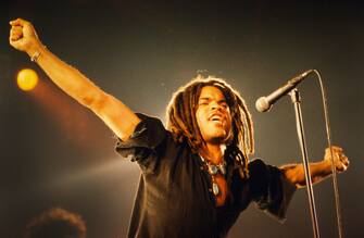 Lenny Kravitz, Brielpoort, Deinze, Belgium, 29 May 1991. (Photo by Gie Knaeps/Getty Images)