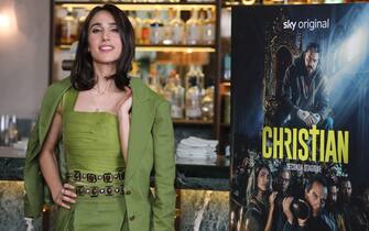 Roma, hotel Hoxton, photocall serie tv Sky "Christian 2". Nella foto: Silvia D'Amico