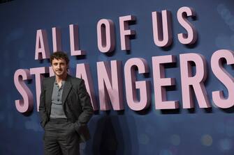 LONDON, ENGLAND - JANUARY 23: Paul Mescal attends the UK Gala Screening of "All Of Us Strangers" at BFI Southbank on January 23, 2024 in London, England. (Photo by Mike Marsland/WireImage)