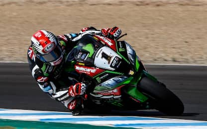 SBK gara 1 a Jerez: vince Rea, sfortunato Melandri