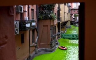 protesta ambientalista a Bologna