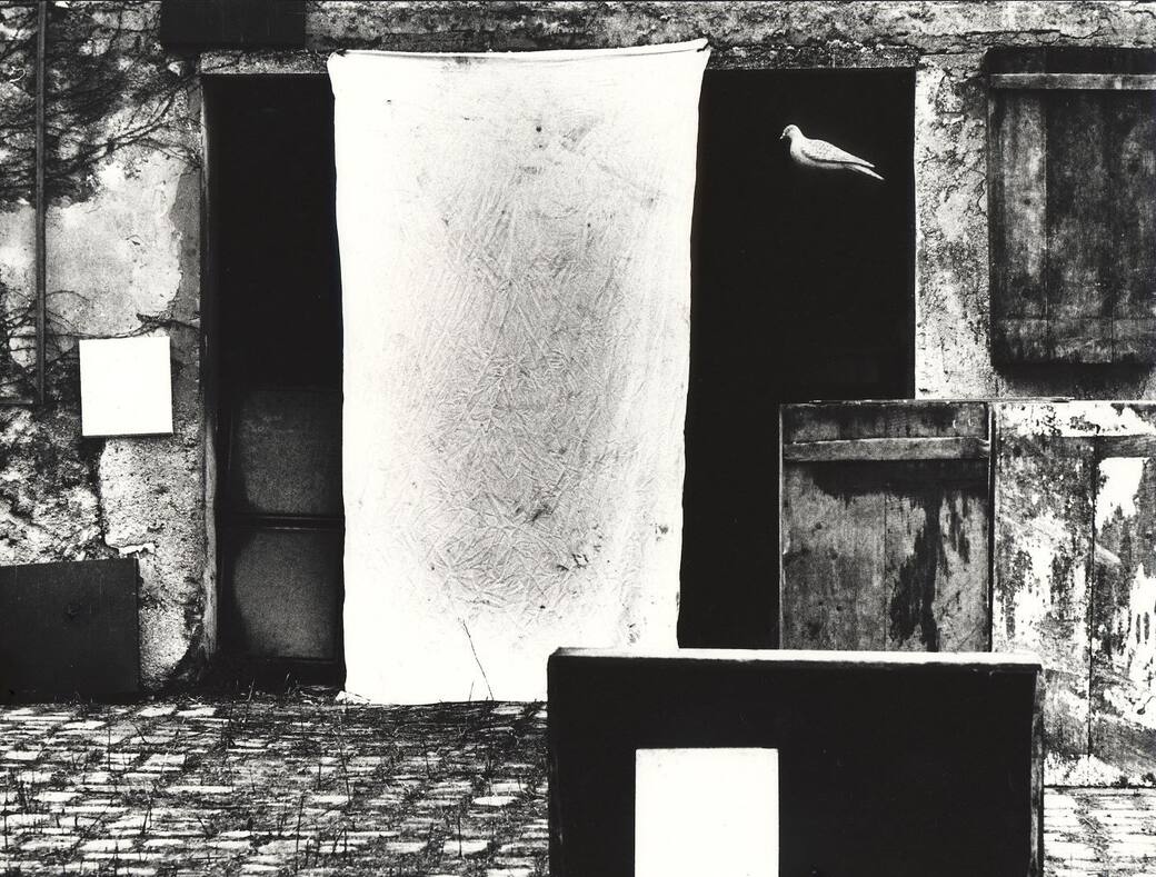 Mario Giacomelli, Questo ricordo lo vorrei raccontare, 1997 – 2000, Vintage Gelatin silver print, cm 29,9x39,7. Courtesy Archivio Mario Giacomelli © Rita Giacomelli