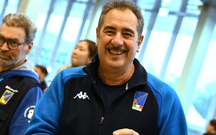 Il CT azzurro Stefano Cerioni