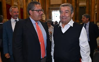 Giovanni Toti e Aldo Spinelli