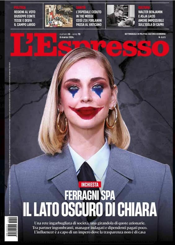 Copertina L'Espresso