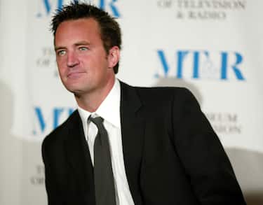 Matthew Perry during The Museum Of Television & Radio To Honor CBS News's Dan Rather And Friends Producing Team at The Beverly Hills Hotel in Beverly Hills, CA, United States. (Photo by Chris Polk/FilmMagic)