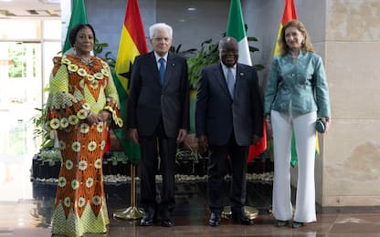 Mattarella in Ghana: "Per piano Mattei serve collaborazione paritaria"