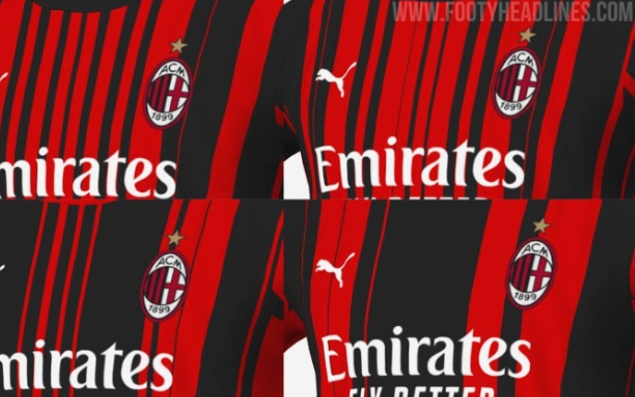 Nuova divisa milan 2021 top