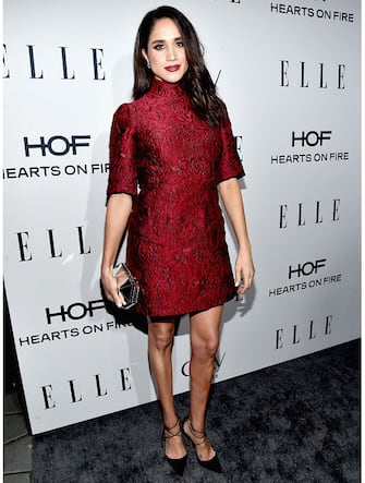 WEST HOLLYWOOD, CA - JANUARY 20:  Actress Meghan Markle attends ELLE's 6th Annual Women In Television Dinner at Sunset Tower Hotel on January 20, 2016 in West Hollywood, California.  (Photo by Alberto E. Rodriguez/Getty Images for ELLE)