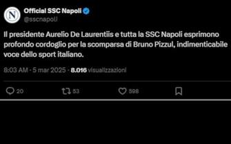 Reazioni morte Pizzul