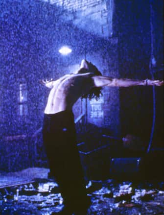 brandon lee il corvo morte