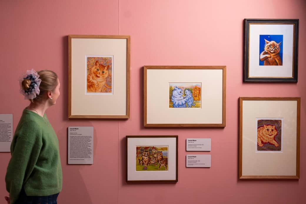Works_by_Louis_Wain_on_display_in_the_CUTE_exhibition_at_Somerset_House._Credit_David_Parry_PA_for_Somerset_House.jpg