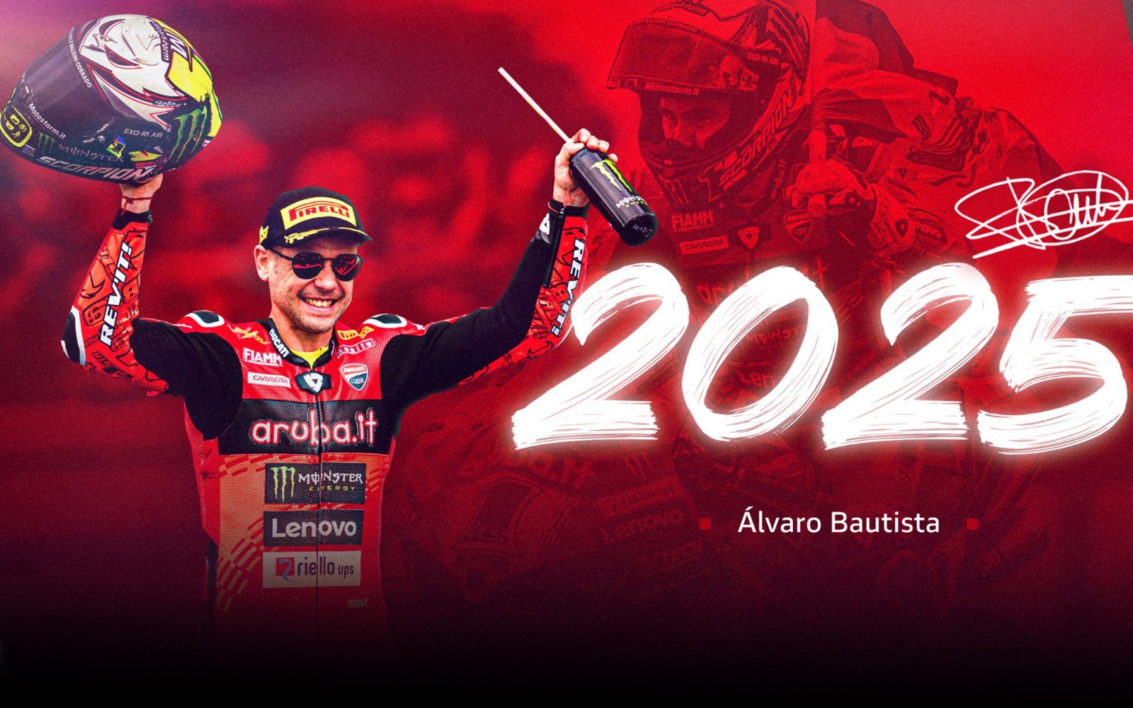 Superbike, Bautista-Ducati insieme fino al 2025