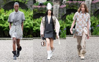 sfilata di Louis Vuitton isola bella lago maggiore