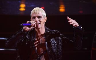 Il cantante Achille Lauro