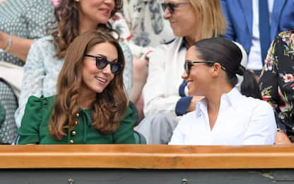 Wimbledon, Meghan e Kate assistono alla finale femminile