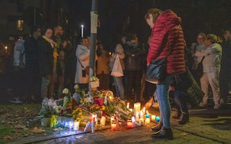 Fiaccolata in memoria di Manuel Mastrapasqua, accoltellato nella notte mentre tornava dal lavoro (MILANO - 2024-10-13, Massimo Alberico) p.s. la foto e' utilizzabile nel rispetto del contesto in cui e' stata scattata, e senza intento diffamatorio del decoro delle persone rappresentate