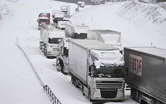 SWEDEN-WEATHER-COLD