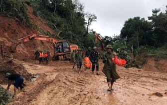 VIETNAM RAINS FLOODS LANDSILDES
