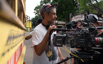 USA. Taika Waititi on the set of  (C)Searchlight Pictures: Next Goal Wins (2023).
Plot: American Samoa field a football team for 2014 World Cup qualifiers. They have a very poor record against nearly every other side they have played. Will their luck change?
Ref: LMK106-J10337-011223
Supplied by LMKMEDIA. Editorial Only. Landmark Media is not the copyright owner of these Film or TV stills but provides a service only for recognised Media outlets. pictures@lmkmedia.com