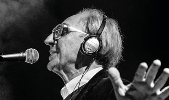 Un dettaglio della copertina di "Lavorare con un genio. Franco Battiato raccontato dai suoi artisti"