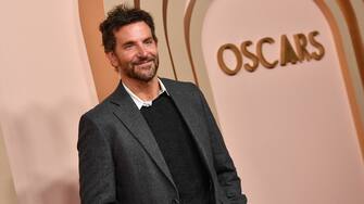 US actor and director Bradley Cooper attends the Oscar Nominees Luncheon at the Beverly Hilton in Beverly Hills, California, on February 12, 2024. (Photo by Valerie MACON / AFP) (Photo by VALERIE MACON/AFP via Getty Images)