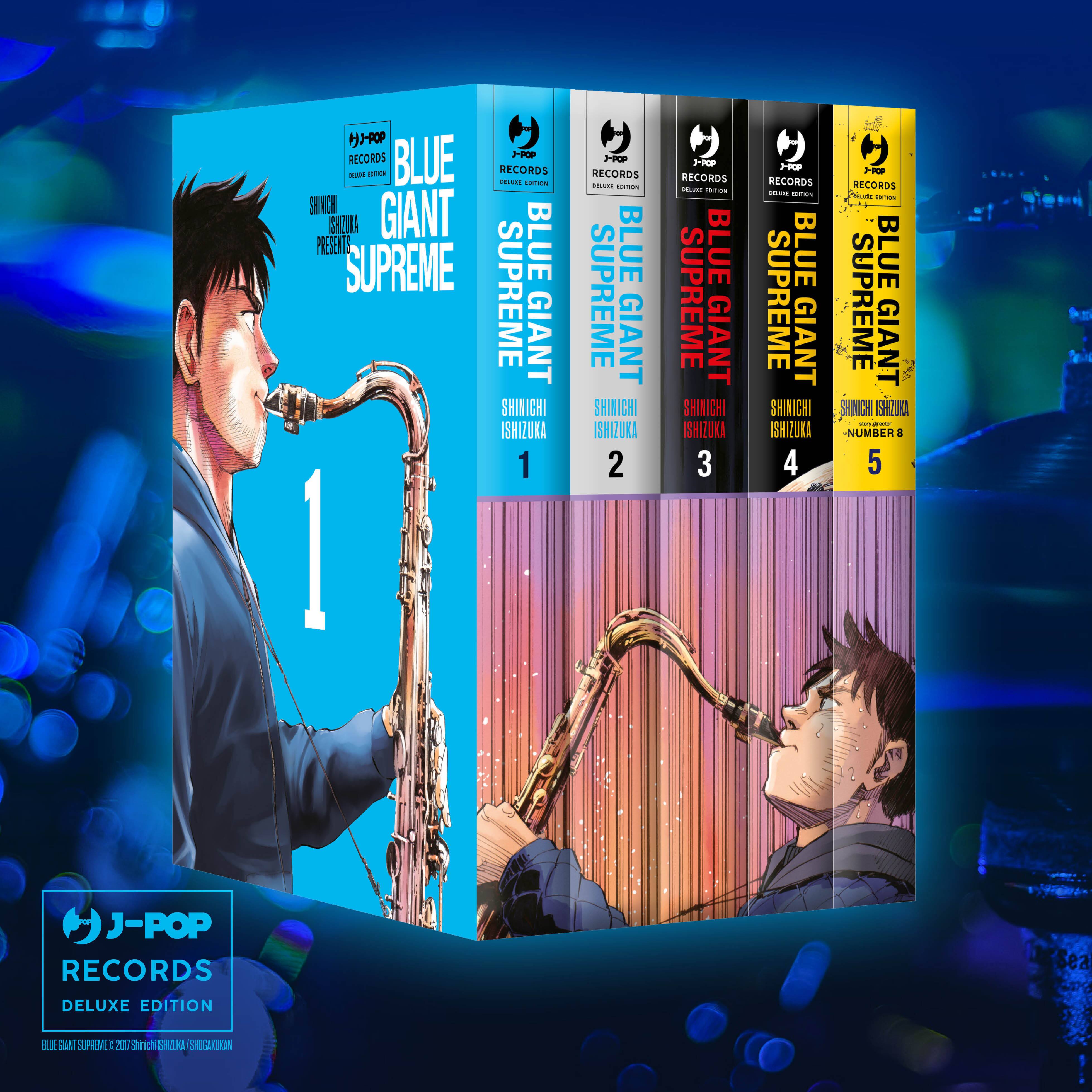 Blue Giant Supreme è pubblicato in Italia da J-Pop, il primo volume è già disponibile al prezzo di 15 euro