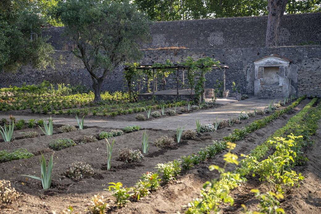 Pompei, la casa del giardino di Ercole. Per gentile concessione del Parco Archeologico di Pompei