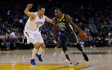 Gallinari contro Kevin Durant, che ha sempre definito come il giocatore più difficile da marcare