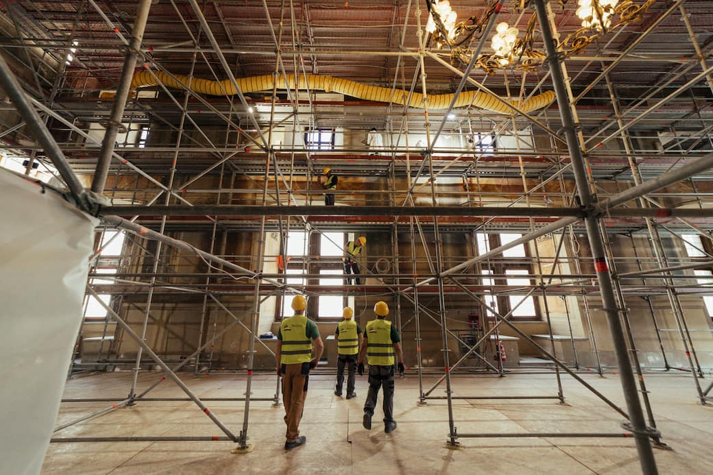  “Cantiere aperto” al Palazzo Venezia a Roma 