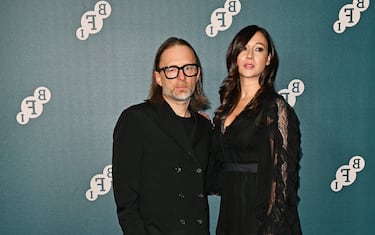 Thom Yorke e Dajana Roncione.