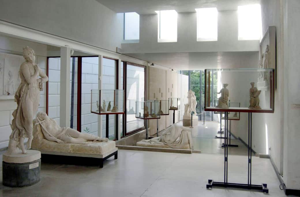  Ala Scarpa - George Washington e Autoritratto di Antonio Canova, Museo Gypsotheca Antonio Canova, Possagno (TV). Ph credits: Lino Zanesco