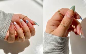 Unghie estive manicure da sirena