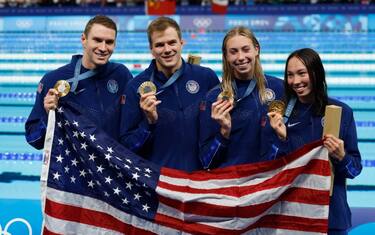 Stati Uniti 4x100 mista mixed (nuoto)