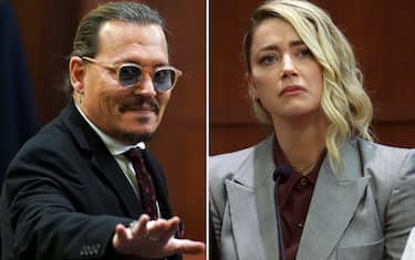 Amber Heard e Johnny Depp 