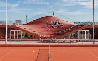 Tennisclub, The Couch, Ijburg, Amsterdam, MVRDV architecten
