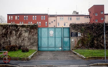 L'Istituto Penale per i Minorenni “Giovanni Beccaria" dopo la fuga di sette detenuti dall'istituto in via dei Calchi Taeggi a Milano, 26 dicembre 2022.ANSA/MOURAD BALTI TOUATI

