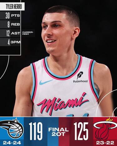 MIAMI HEAT-ORLANDO MAGIC 125-119 2OT