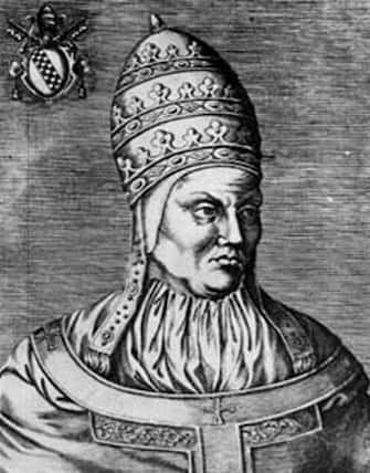 Giubileo 14000 e 1390 presieduto da Papa Bonifacio IX
ANSA/ WIKIPEDIA -ANSA PROVIDES ACCESS TO THIS HANDOUT PHOTO TO BE USED SOLELY TO ILLUSTRATE NEWS REPORTING OR COMMENTARY ON THE FACTS OR EVENTS DEPICTED IN THIS IMAGE; NO ARCHIVING; NO LICENSING