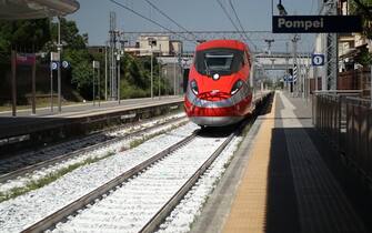 Il Frecciarossa Roma-Pompei