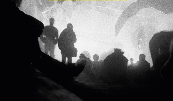 Un dettaglio della copertina di “Sulle rotte del rave”