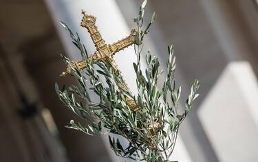 Foto LaPresse - Stefano Costantino
20/03/2016 Città del Vaticano (VAT)
Cronaca
Papa Francesco celebra la Santa Messa in occasione della Domenica delle Palme, in Piazza San Pietro, Città del Vaticano, Vaticano.
Nella foto: 

Photo LaPresse - Stefano Costantino
20/03/2016 Vatican City (VAT)

Pope Francis celebrates Holy Mass on the occasion of Palm Sunday in St. Peter's Square, Vatican, Vatican City.
In the pic: 