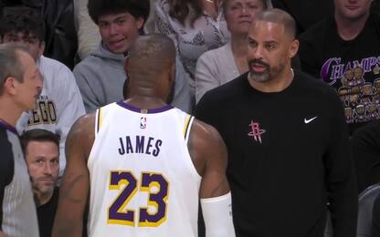 Ime Udoka va a muso duro contro LeBron: espulso