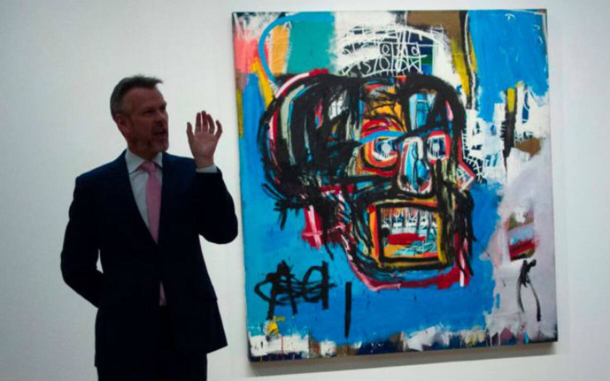 Quadro di Basquiat venduto per cifra record: 110,5 milioni di dollari ...